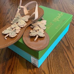Kate Spade Celo Pale Pink Nappa Sandals
